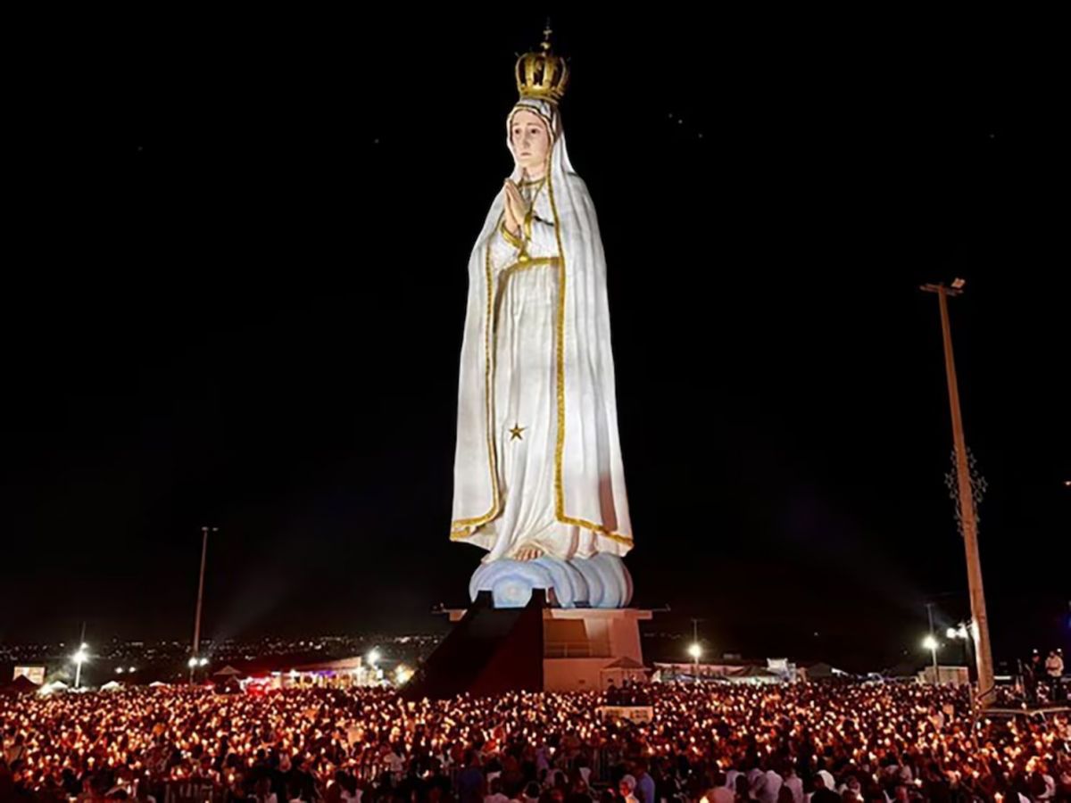 Brasil inauguró la estatua de la Virgen María más grande del mundo: supera al Cristo Redentor y convoca multitudes