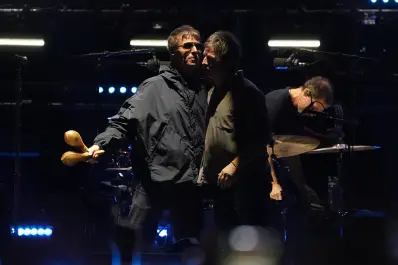 Los famosos que fueron al recital de Oasis: desde un actor de The House of the Dragon hasta Wanda Nara