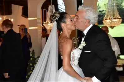 Coco Sily y Chimi Meza se casaron: así fue la gran boda que selló una historia de amor de película