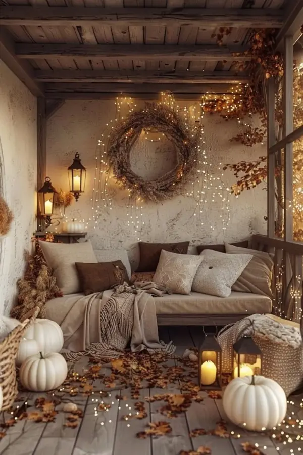 El objetivo de esta decoración es lograr un resultado armonioso y acogedor.