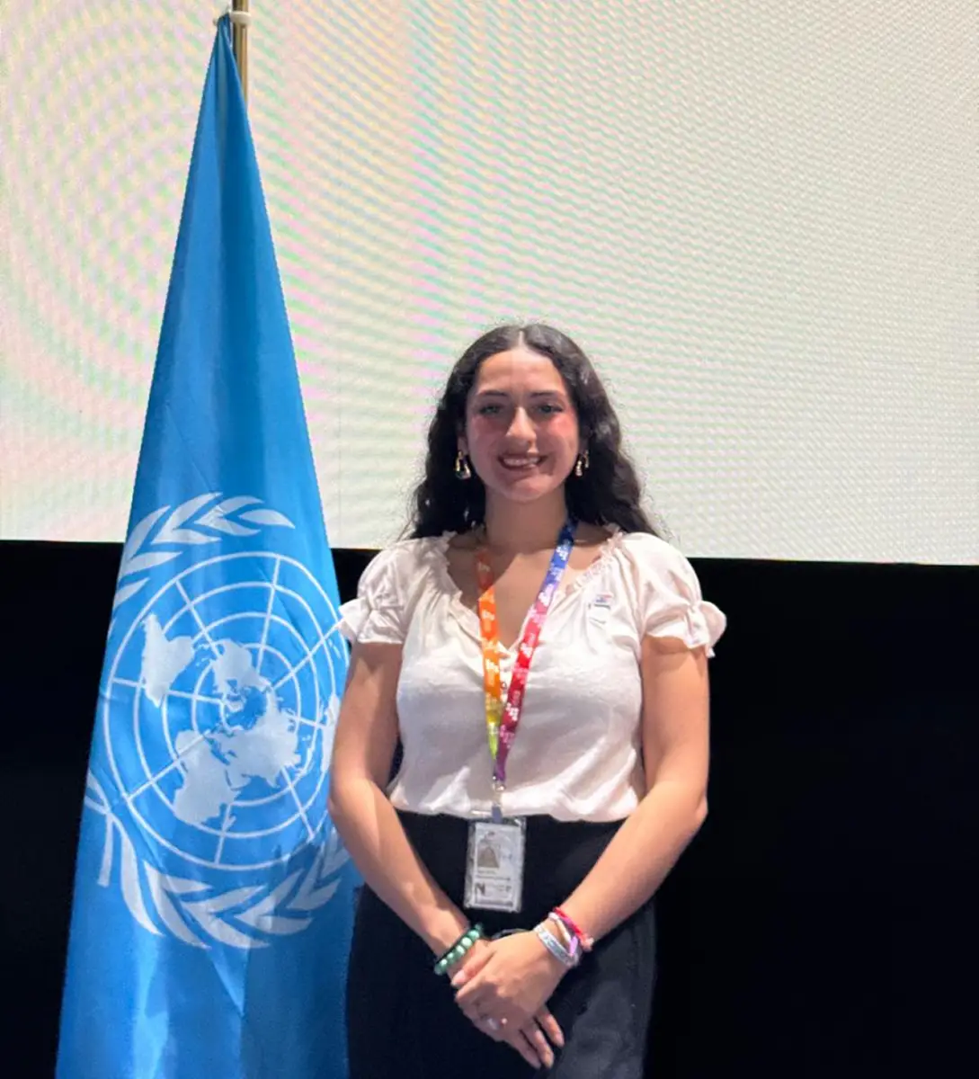 ESCENARIO INTERNACIONAL. La tucumana participó en encuentros vinculados al desarrollo y la cooperación global.