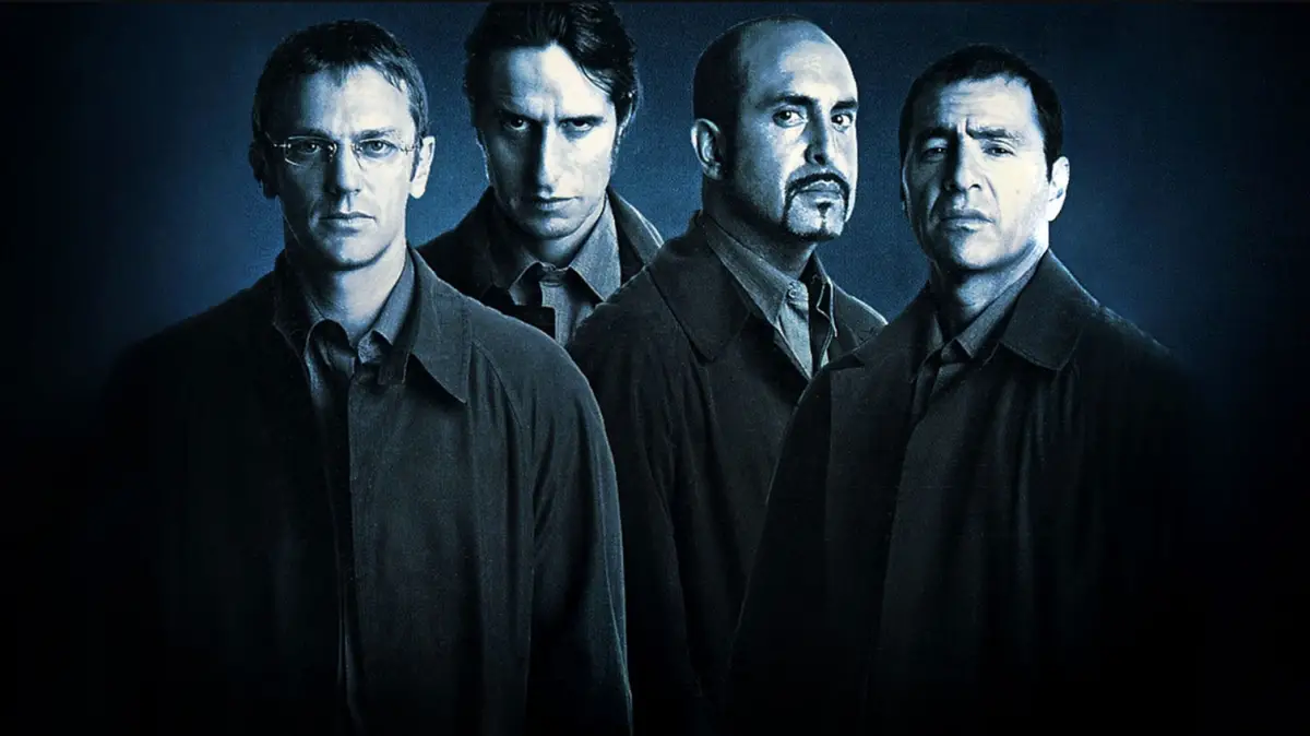 PÓSTER DE LA SERIE Los Simuladores