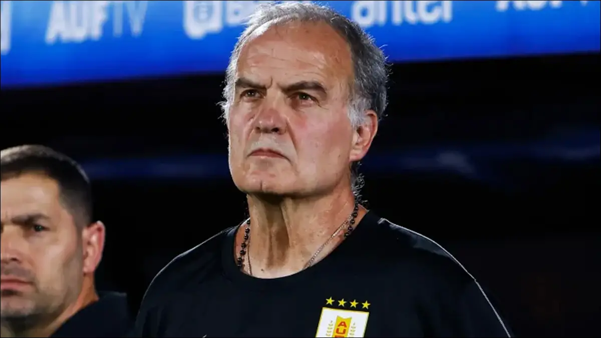 GOLPE DURO. Marcelo Bielsa quedó bajo presión tras la caída de Uruguay frente a Estados Unidos en el cierre de la fecha FIFA.