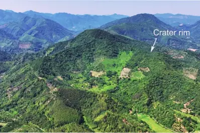 Ocho veces una cancha de fútbol: descubrieron el cráter “moderno” más inmenso de la Tierra