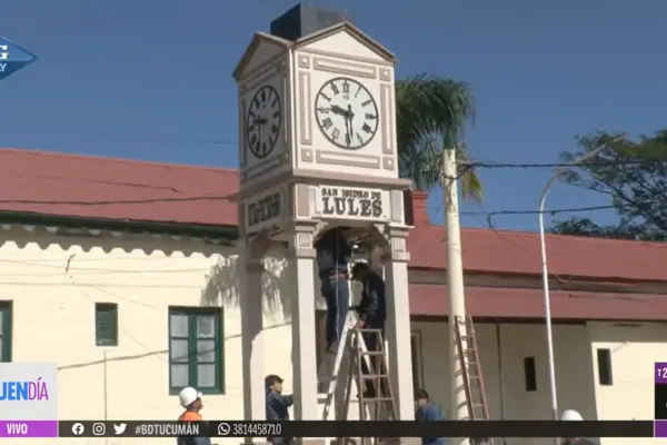 “Queremos que Lules recupere su identidad”: el reloj vuelve a latir después de 18 años