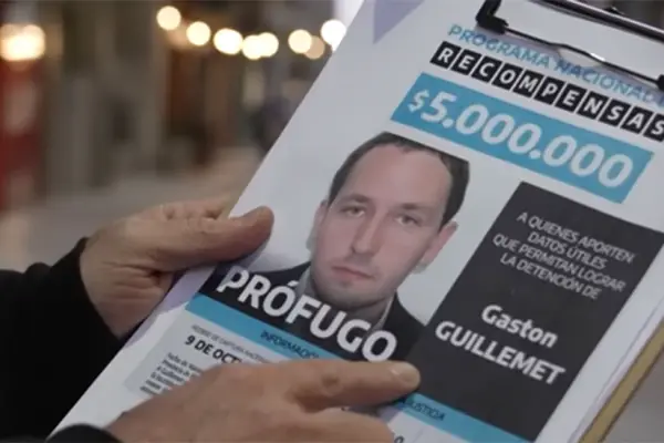 ¿Quién es Gastón Guillemet, el prófugo más buscado de Argentina?