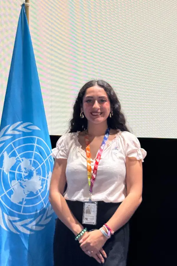 ESCENARIO INTERNACIONAL. La tucumana participó en encuentros vinculados al desarrollo y la cooperación global.