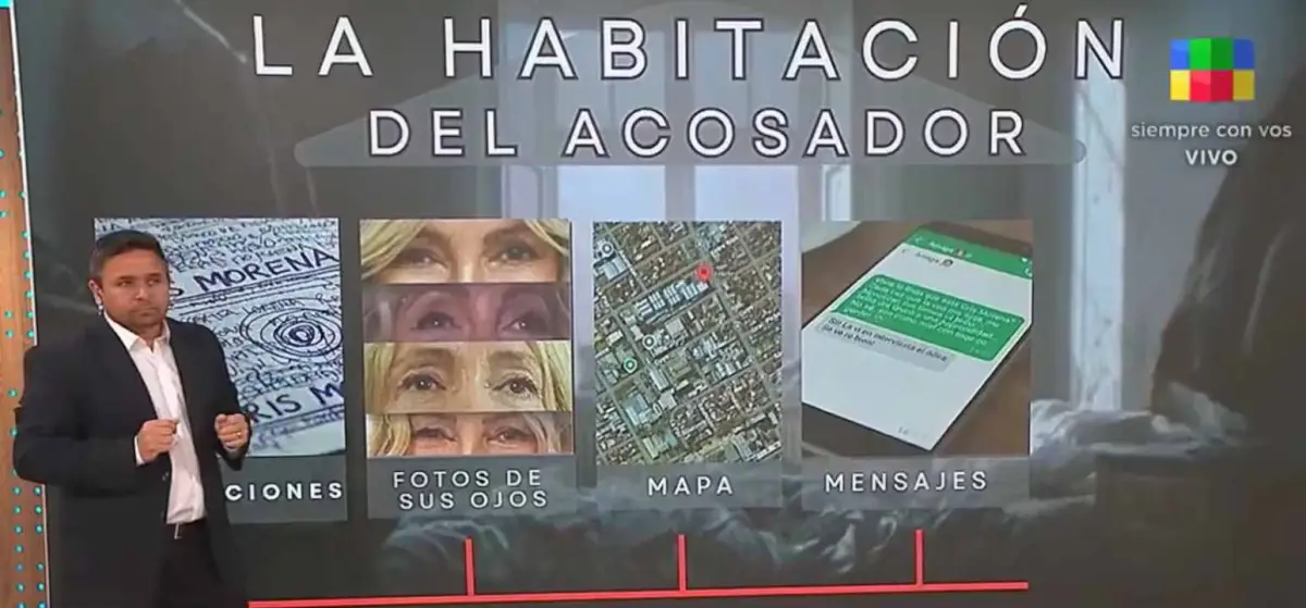 ¿Qué encontraron en la casa del hombre que acosaba a Cris Morena? El detalle que alarmó a la Policía