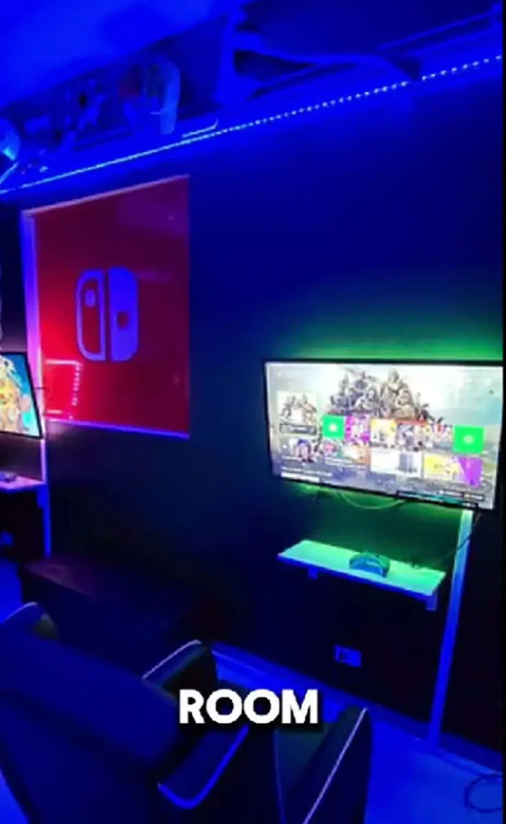 La casa de Leandro Paredes cuenta con una enorme sala de juegos