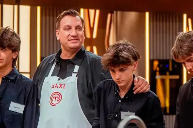 Masterchef Celebrity 2025: Maxi López lloró al hablar de sus hijos y Wanda Nara lo contuvo en vivo