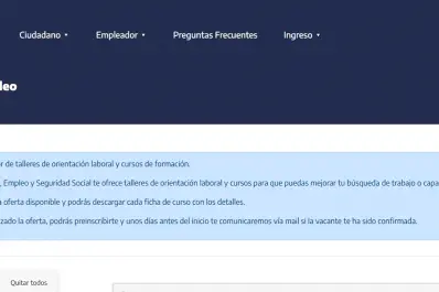 Cuáles son y cómo inscribirse en los cursos a distancia del Portal Empleo del Gobierno