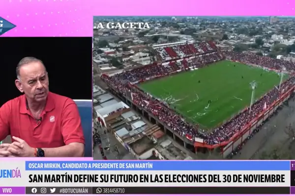 “San Martín no está bien visto en AFA”: Oscar Mirkin promete un plan integral para “salvar al club”