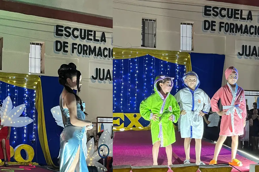 MUESTRA ANUAL. El desfile reunió peinados, vestuarios y producciones realizadas por las alumnas como parte del trabajo final del año.