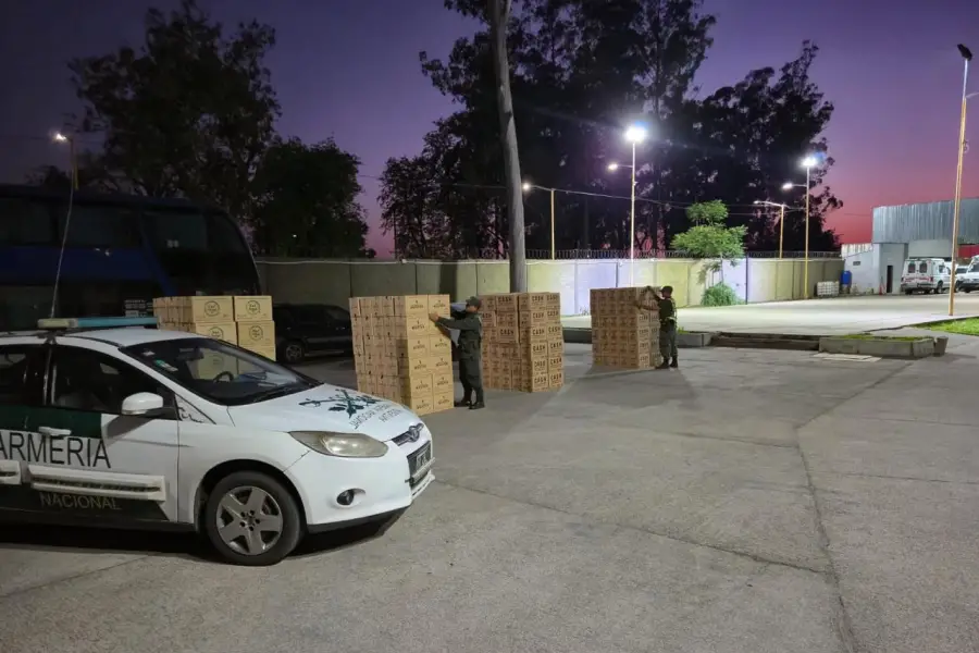 Secuestro de paquetes. GENDARMERÍA