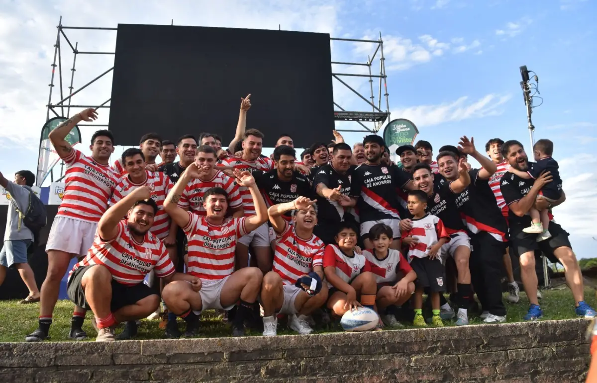 DESAHOGO. San Martín festejó el título de la Copa B con sabor a revancha.