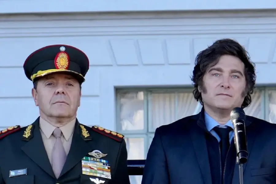 JUNTOS. Presti y Milei. Archivo