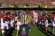 ¡De espaldas! El pasillo polémico de Estudiantes al campeón Rosario Central en el Clausura 2025