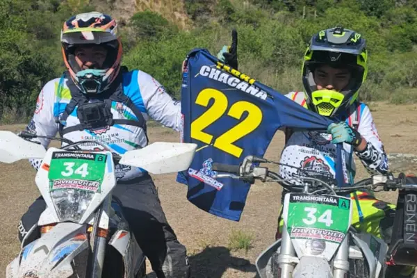 Un triunfo dedicado al cielo: la emotiva consagración de José y Máximo Soria en el Transmontaña de enduro