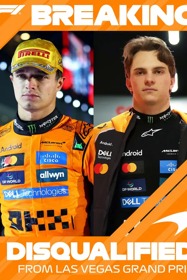 Fórmula 1: descalificaron a los McLaren y el campeonato de pilotos está que arde después del GP de Las Vegas