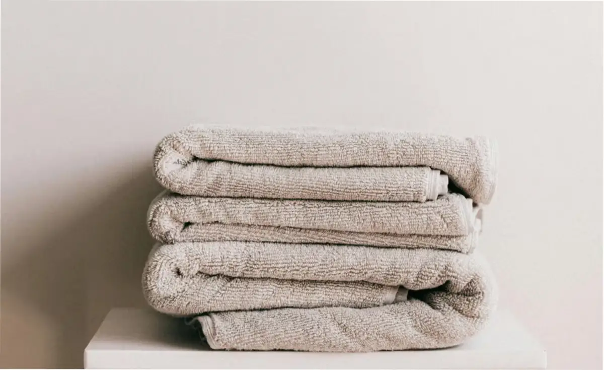 ¿Cómo mantener las toallas impecables?