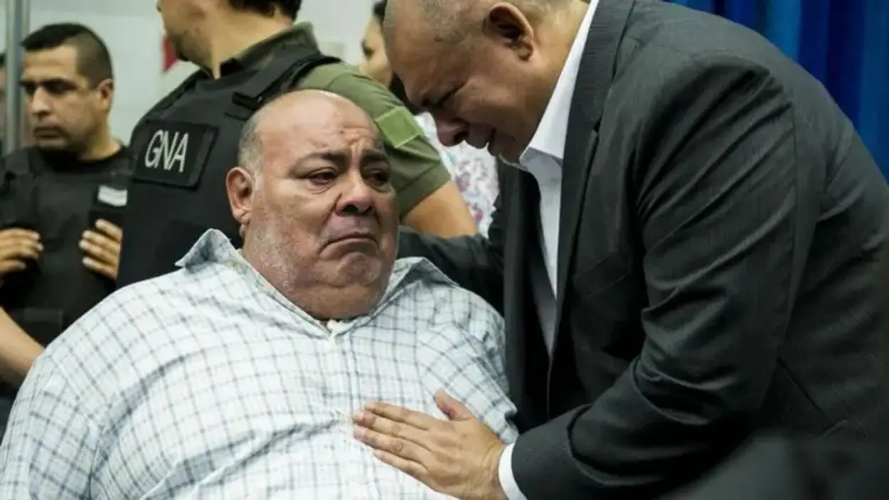 REENCUENTRO. Rubén y Ángel se volvieron a ver en el juicio en el que fueron condenados.