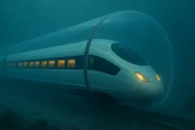 Así será el tren submarino de alta velocidad más largo del mundo: unirá dos continentes en minutos