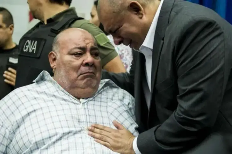 REENCUENTRO. Rubén y Ángel se volvieron a ver en el juicio en el que fueron condenados.