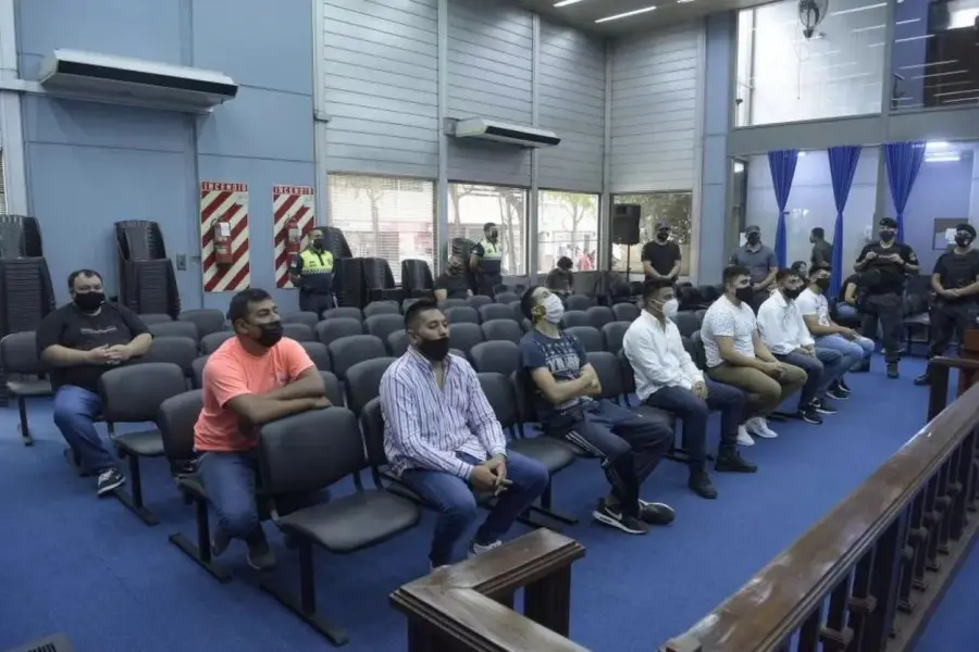 CONDENADOS. Los miembros de La Inimitable sentenciados por el secuestro de Margarita Toro.