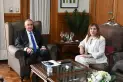 Osvaldo Jaldo y la senadora Beatriz Ávila avanzan en gestiones por las obras de infraestructura en la provincia