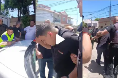 Un chofer estaba por llevar a chicos de viaje de egresados pero los padres descubrieron que estaba drogado