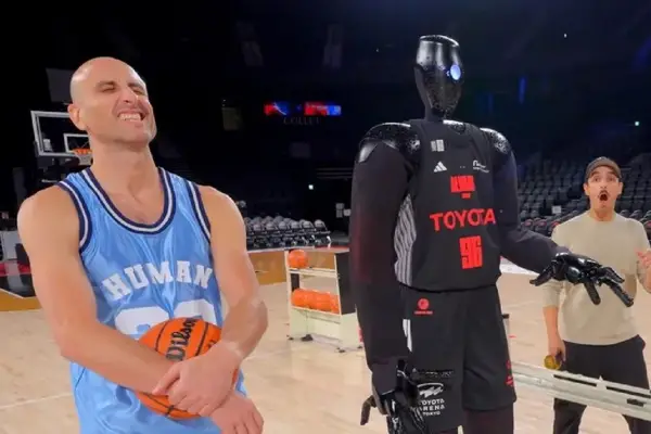 Manu Ginóbili vs. un robot: el bahiense, presente en el megaexperimento tecnológico de MrBeast