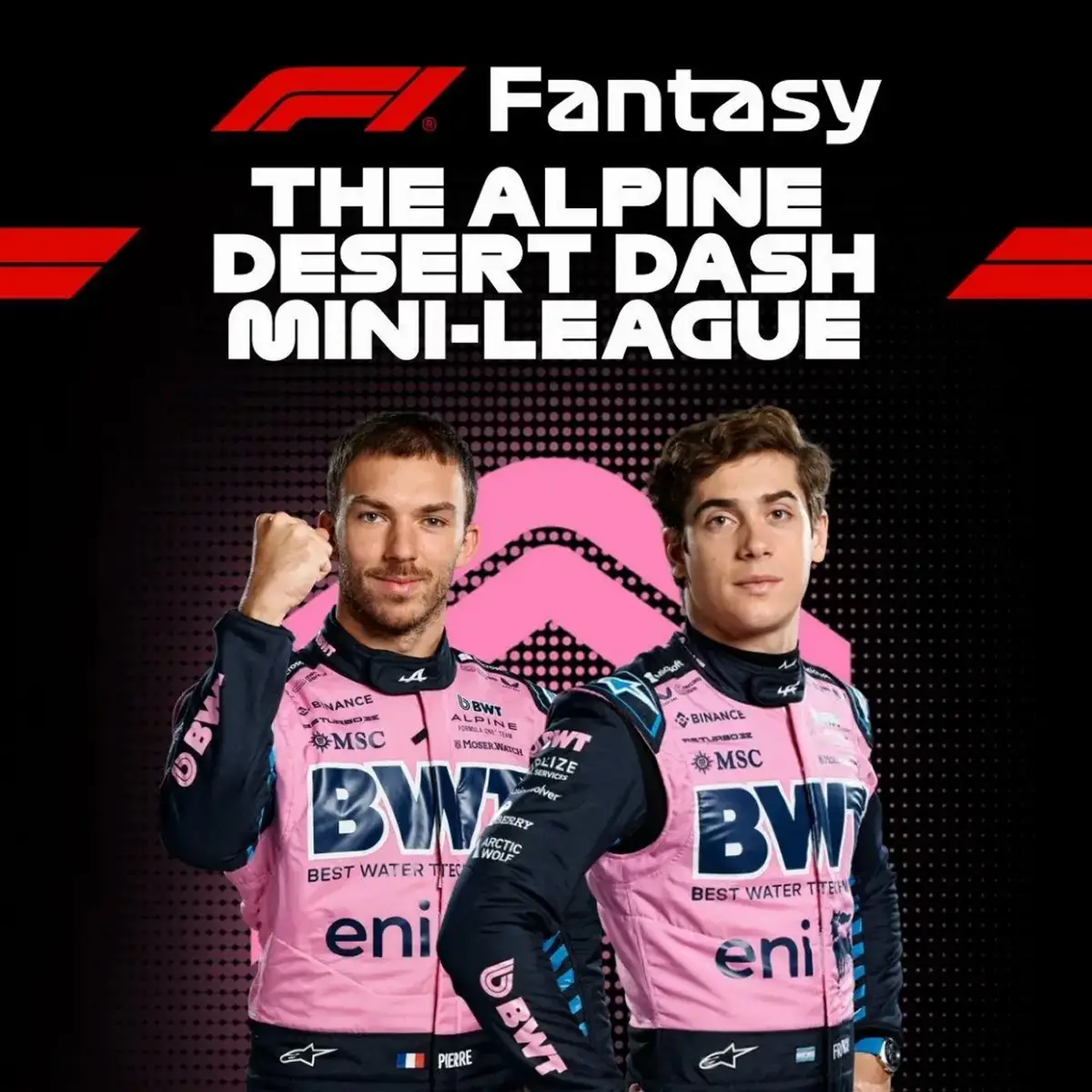 Fórmula 1: la F1 Fantasy ofrece un premio único con Franco Colapinto en la Alpine Desert Dash