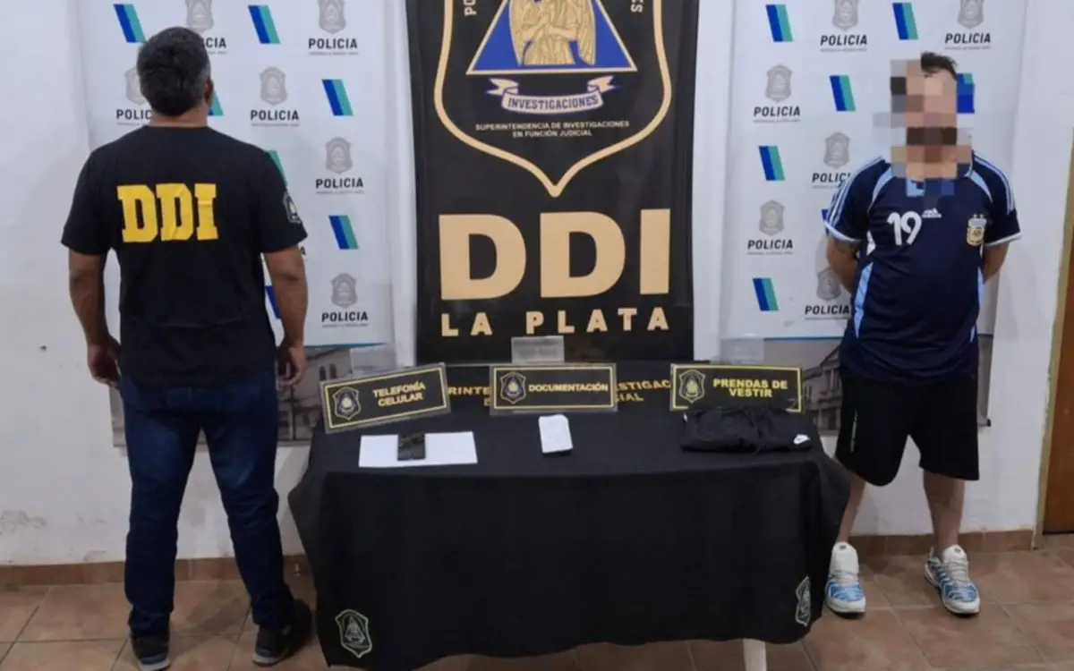 El detenido tenía planeado viajar a Tucumán. 