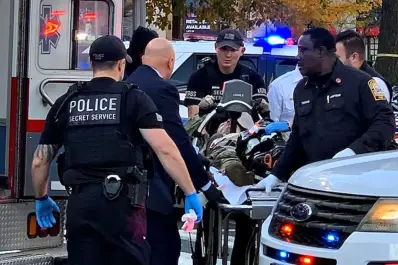 Tiroteo en Washington: balearon a dos soldados de la Guardia Nacional cerca de la Casa Blanca