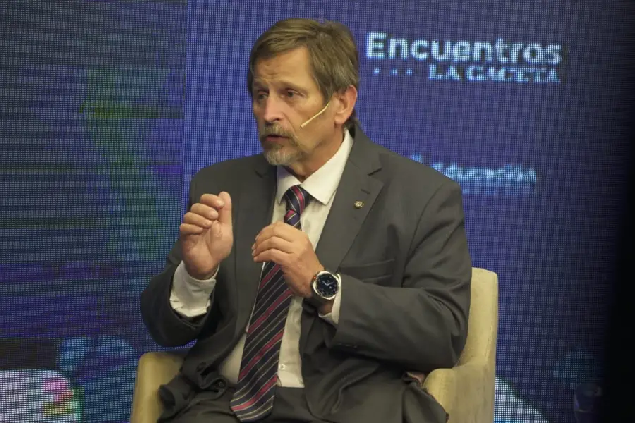 EN LA GACETA. Federico Fanjul conversó con la periodista Carolina Servetto. 