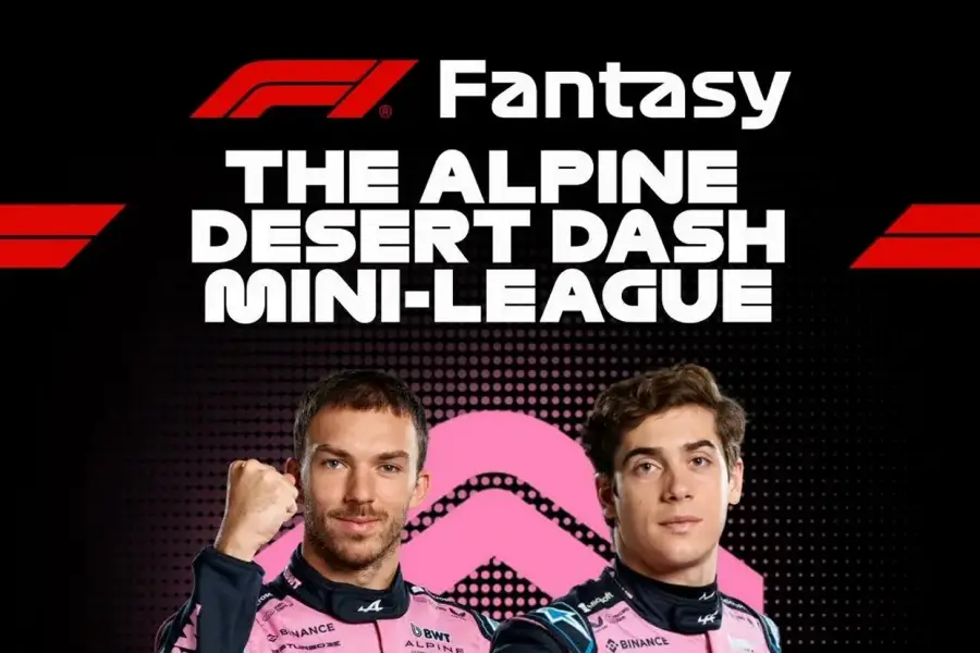 Fórmula 1: la F1 Fantasy ofrece un premio único con Franco Colapinto en la Alpine Desert Dash