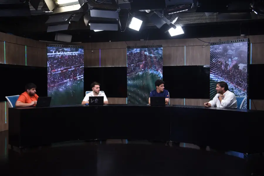 EXPLICACIONES. Benci, candidato a vicepresidente por Modernicemos San Martín, explicó el proyecto deportivo.