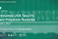 Artistas de teatro pueden acceden a préstamos de hasta $ 50 millones para producir sus obras