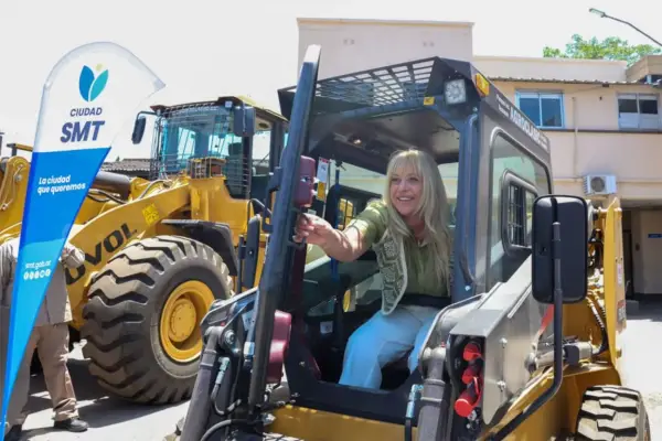 Chahla sumó máquinas y pidió a la Nación que reduzca impuestos