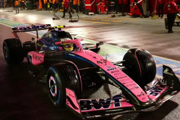 Franco Colapinto terminó último en la clasificación sprint del GP de Qatar