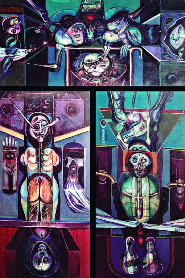 “PROMESANTES”. Una de las creaciones de Ernesto Dumit que se verán en el Ingenio de las Artes de Lastenia.