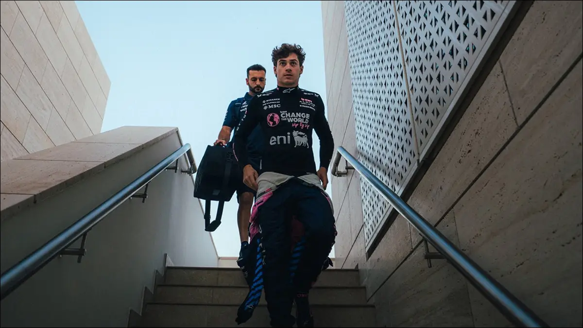 SIN REACCIÓN. Colapinto volvió a quedar en el fondo con un Alpine que mostró serias limitaciones en Qatar.