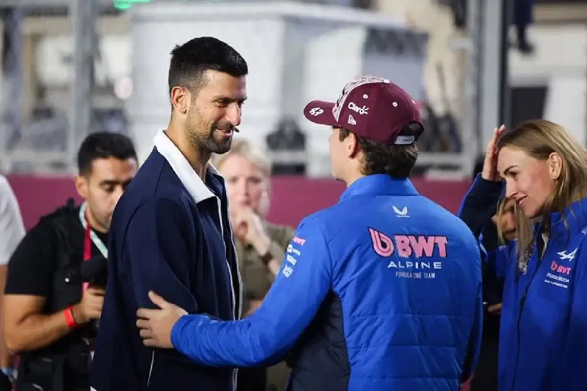 Colapinto intentó, pero no logró seguirle el ritmo a Djokovic.