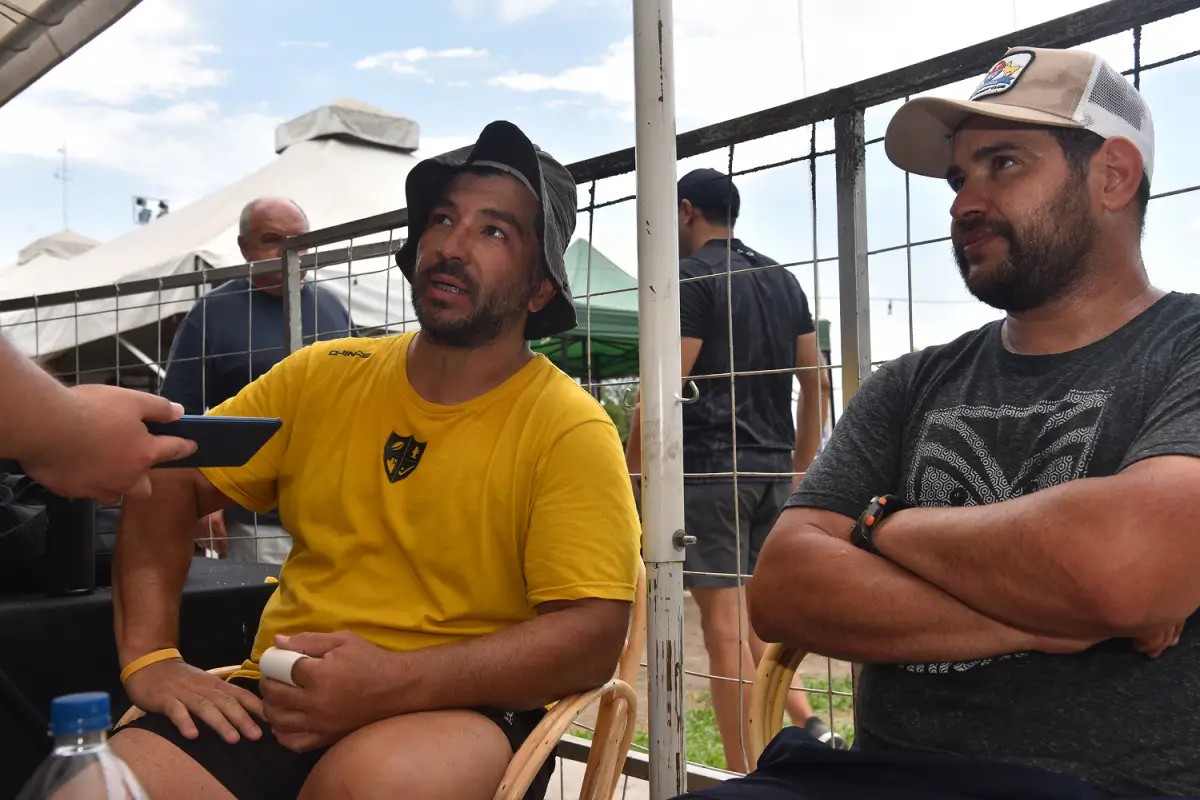 UNA COSTUMBRE. Pedro Yapur y Mauro Sarandón, entrenadores de Catamarca RC, contaron que la aspiración del club es participar en la liga de Norte Grande para competir contra los equipos de Santiago del Estero y Salta.