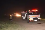 Un enorme incendio de pastizales generó preocupación en Yerba Buena