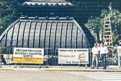 Recuerdos fotográficos: 1996. Dos semanas con la cúpula estacionada en la plaza Independencia