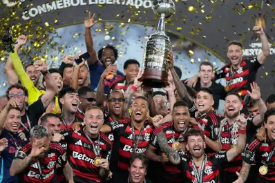 Copa Libertadores: Flamengo venció a Palmeiras y alcanzó el tetracampeonato