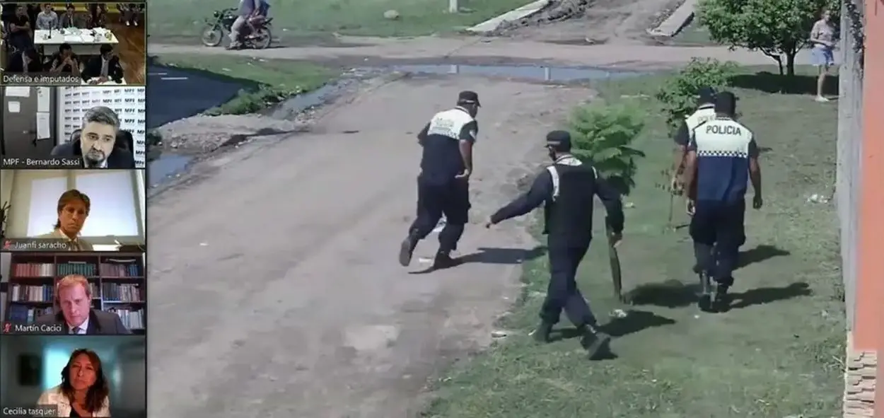 EL OPERATIVO TRUCHO DE 2022. El grupo de agentes de los llamados “narcopolicías”.