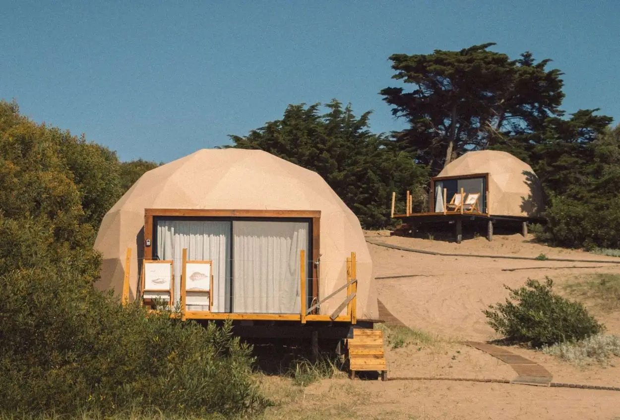 TENDENCIAS. Los glamping se consolidan como una opción elegida por quienes buscan comodidad y naturaleza.