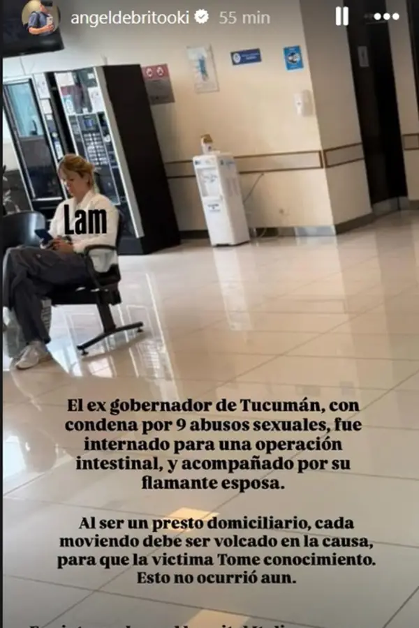 José Alperovich fue internado de urgencia tras su casamiento con Marianela Mirra